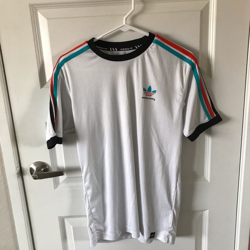 Adidas Skateboarding Striped Jersey T Shirt 🛹